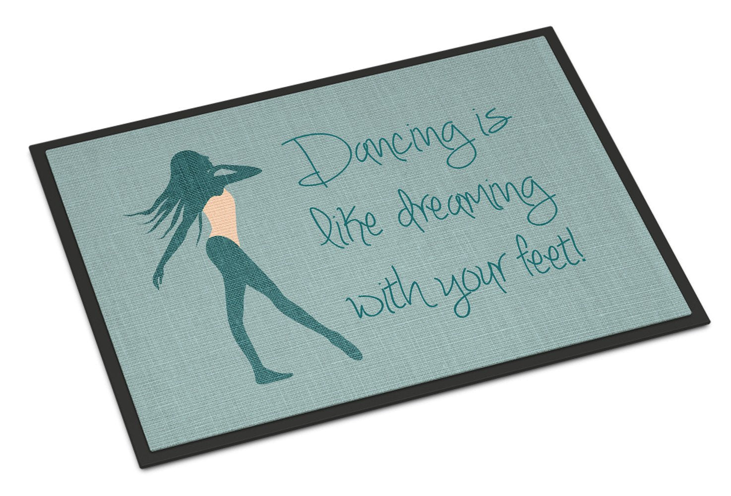Dancing is Like Dreaming #2 Indoor or Outdoor Mat 24x36 BB5380JMAT by Caroline's Treasures
