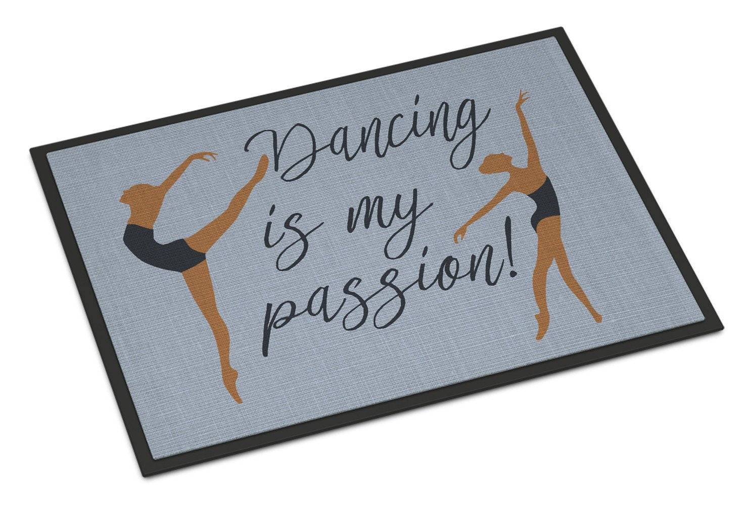 Dancing is My Passion Indoor or Outdoor Mat 24x36 BB5381JMAT by Caroline's Treasures