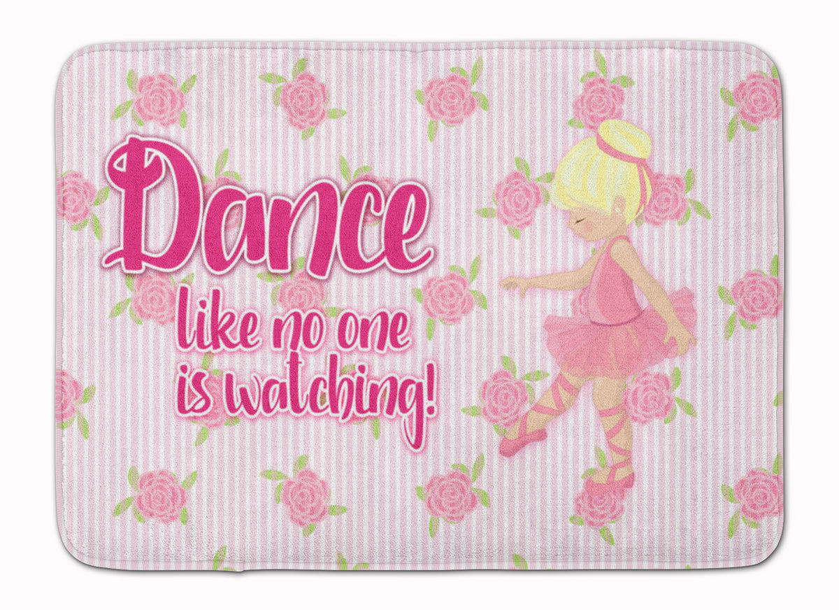 Ballet Dance Blonde Machine Washable Memory Foam Mat BB5391RUG - the-store.com