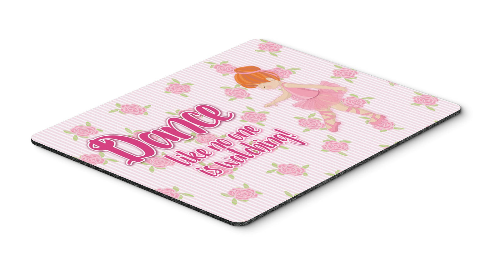 Ballet Dance Red Hair Mouse Pad, Hot Pad or Trivet BB5392MP by Caroline's Treasures