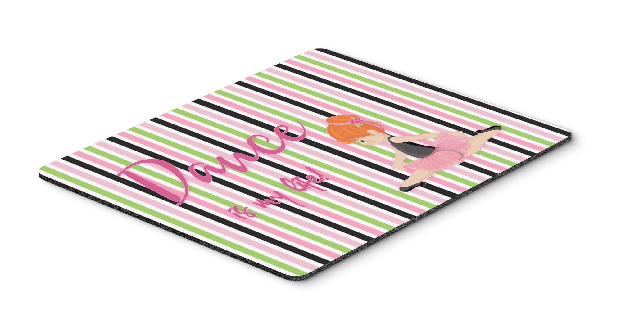 Ballet Dance is my Life Red Mouse Pad, Hot Pad or Trivet BB5394MP by Caroline's Treasures