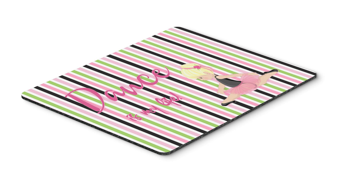 Ballet Dance is my Life Blonde Mouse Pad, Hot Pad or Trivet BB5395MP by Caroline&#39;s Treasures
