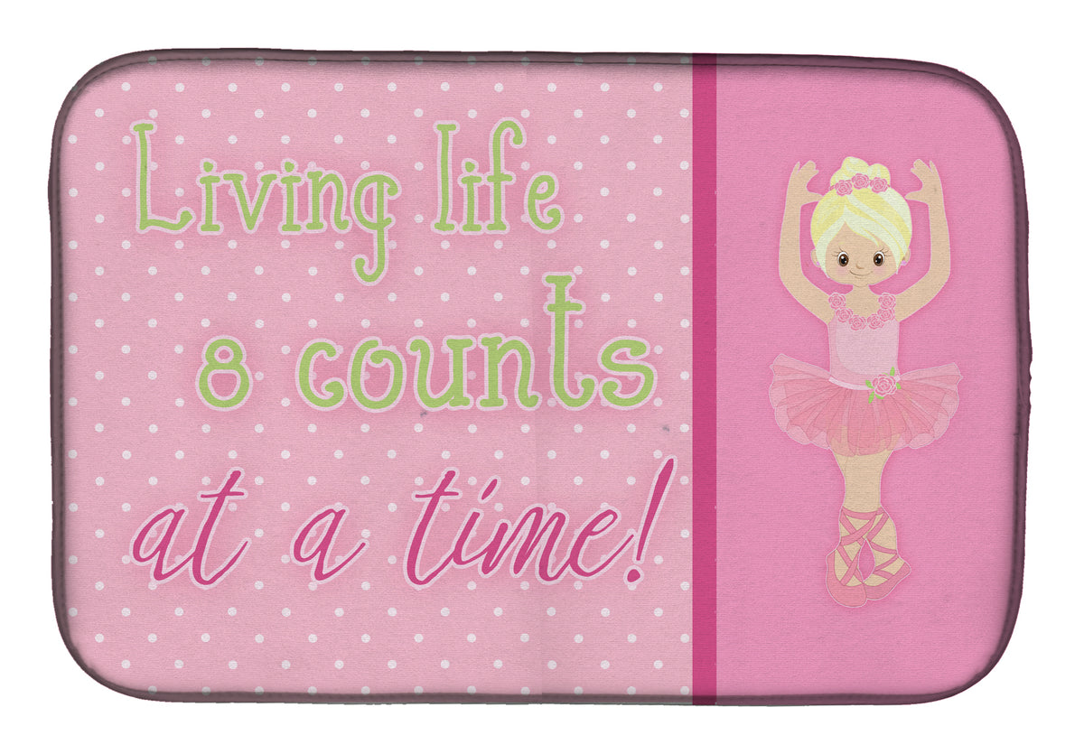 Ballet in 8 Counts Blonde Dish Drying Mat BB5397DDM