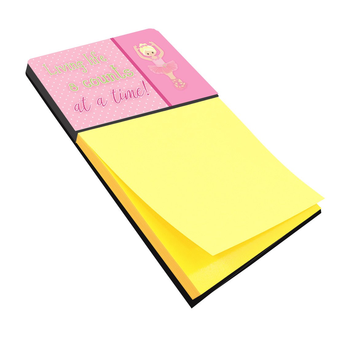 Ballet in 8 Counts Blonde Sticky Note Holder BB5397SN by Caroline's Treasures