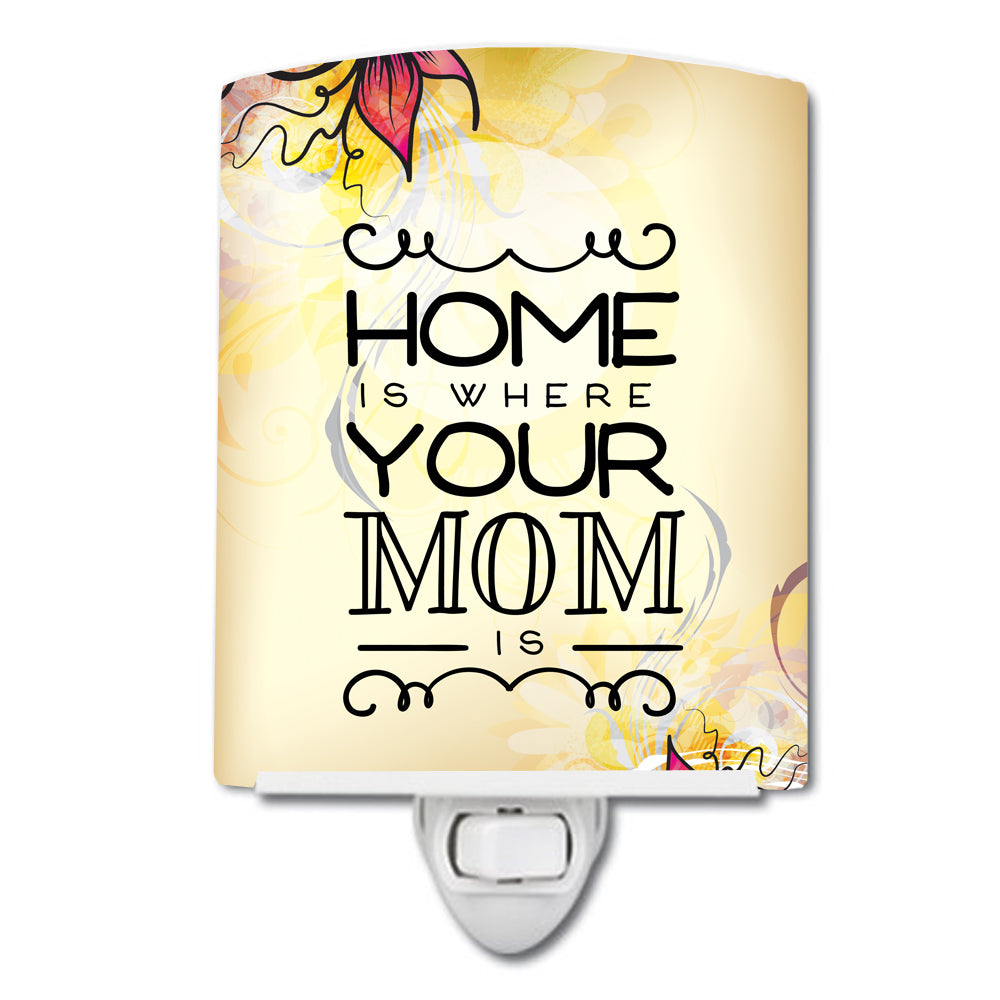 Home is Where Mom is Ceramic Night Light BB5416CNL - the-store.com