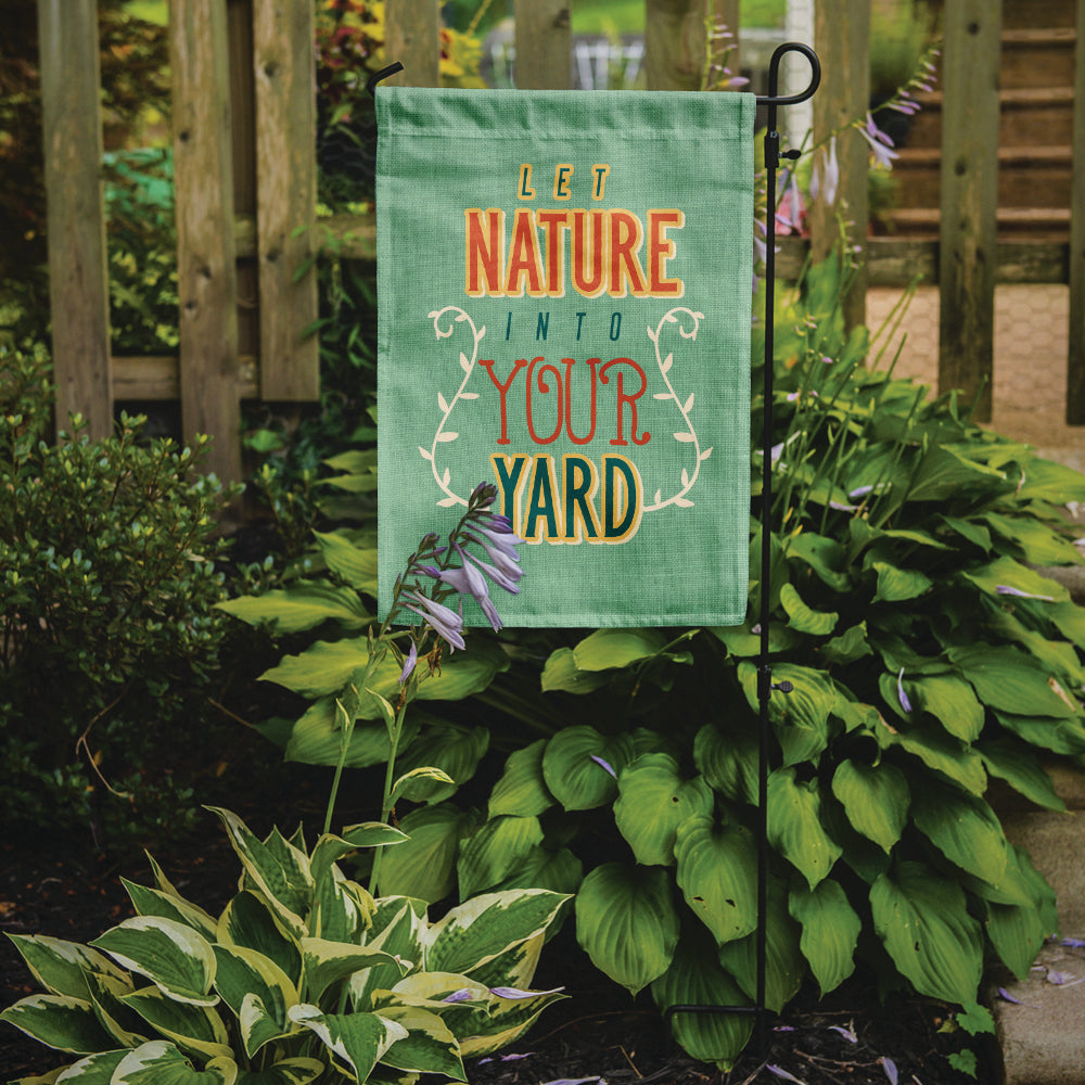 Laissez la nature entrer dans votre cour Drapeau Jardin Taille BB5433GF