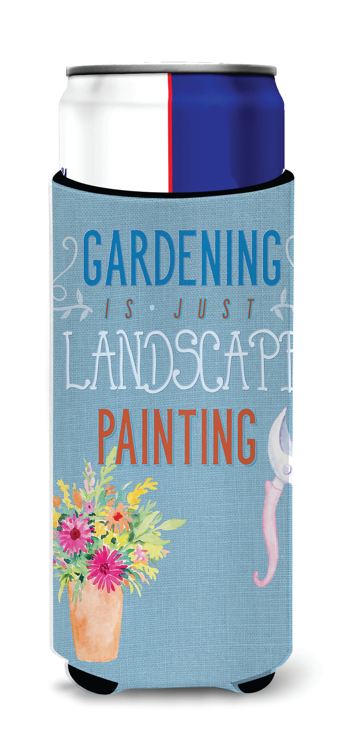 Gardening is Landscape Painting  Ultra Hugger for slim cans BB5434MUK  the-store.com.