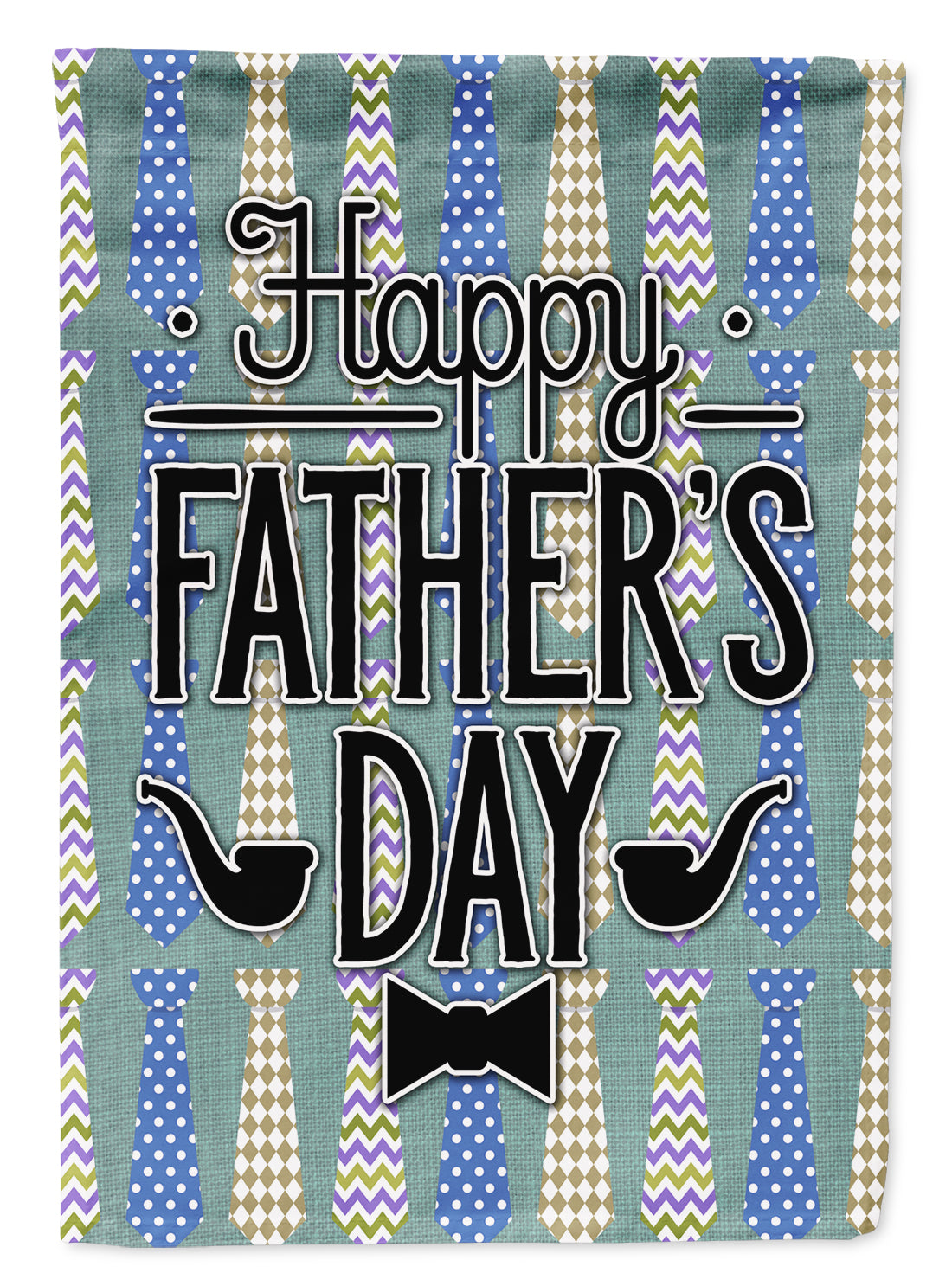 Happy Father's Day Neckties Flag Garden Size BB5437GF