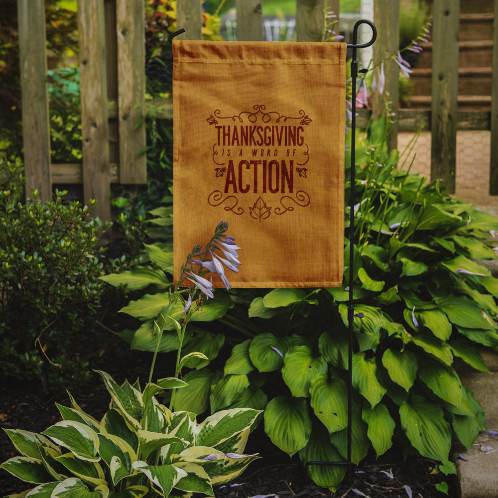 Thanksgiving is Action Flag Garden Size BB5458GF  the-store.com.