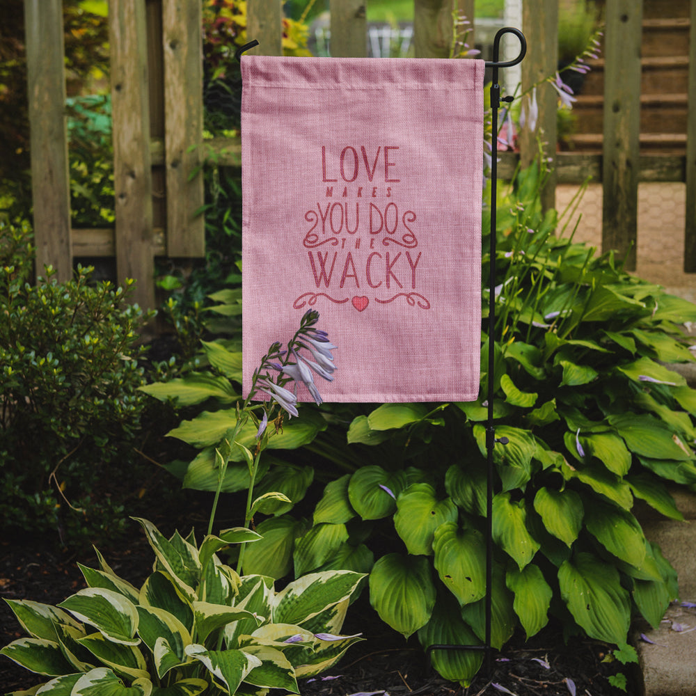 Love Makes You Do The Wacky Flag Garden Size BB5460GF