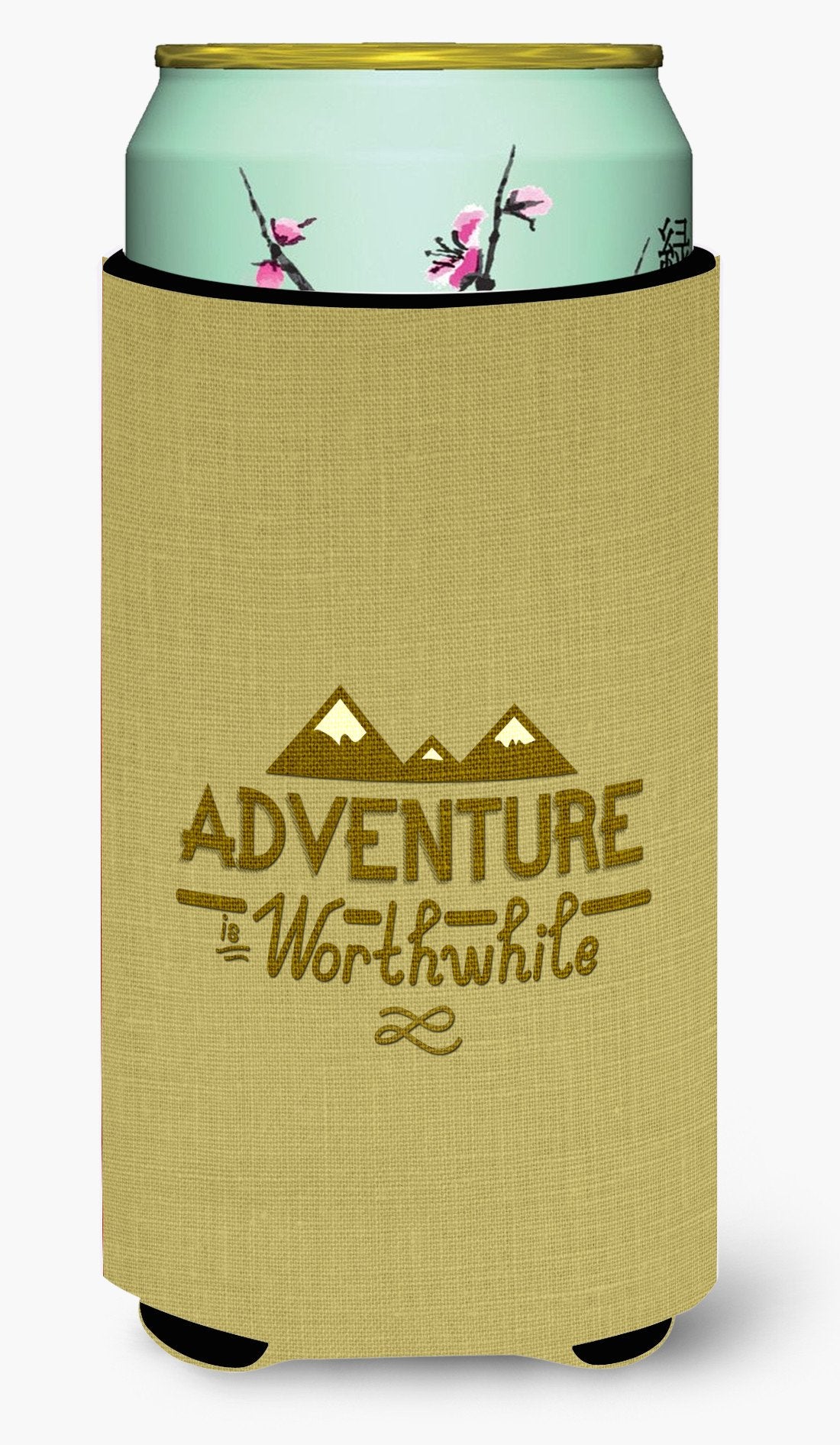 Adventure is Worthwhile Tall Boy Beverage Insulator Hugger BB5467TBC by Caroline&#39;s Treasures