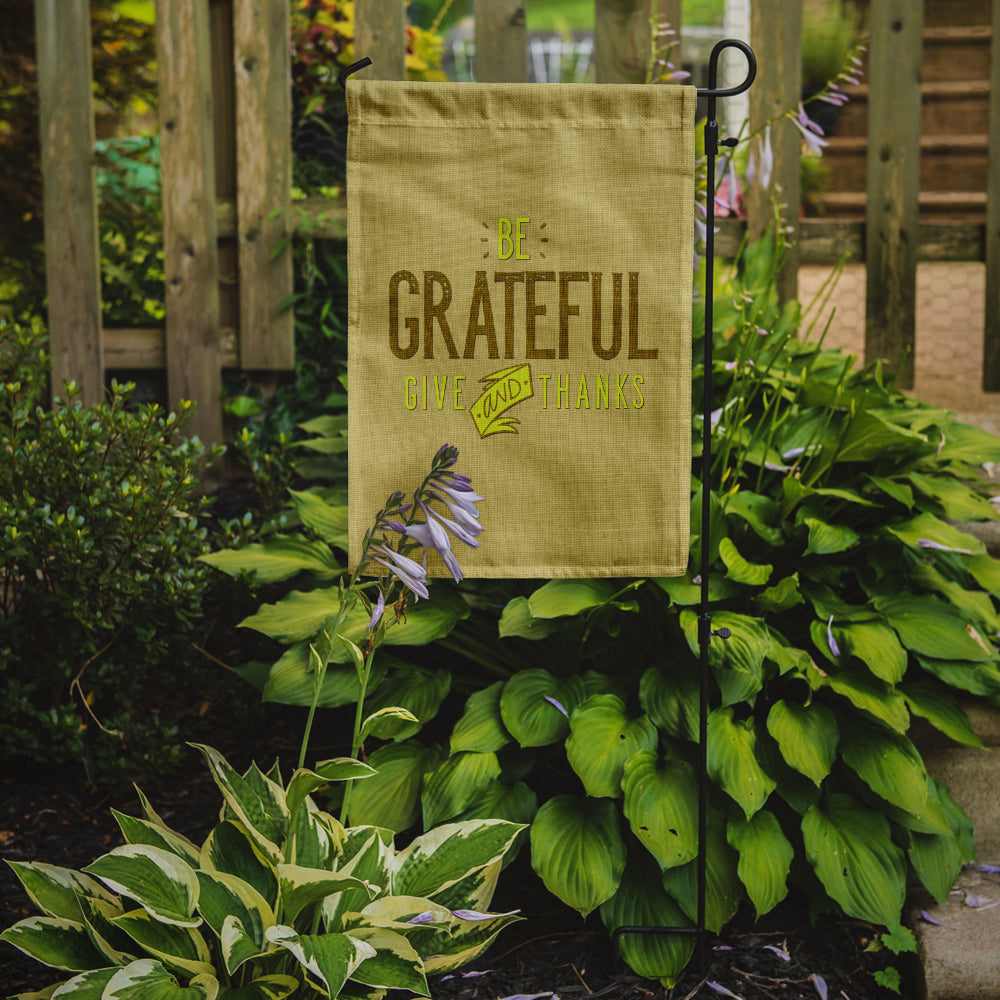 Be Grateful Give Thanks Flag Garden Size BB5470GF  the-store.com.