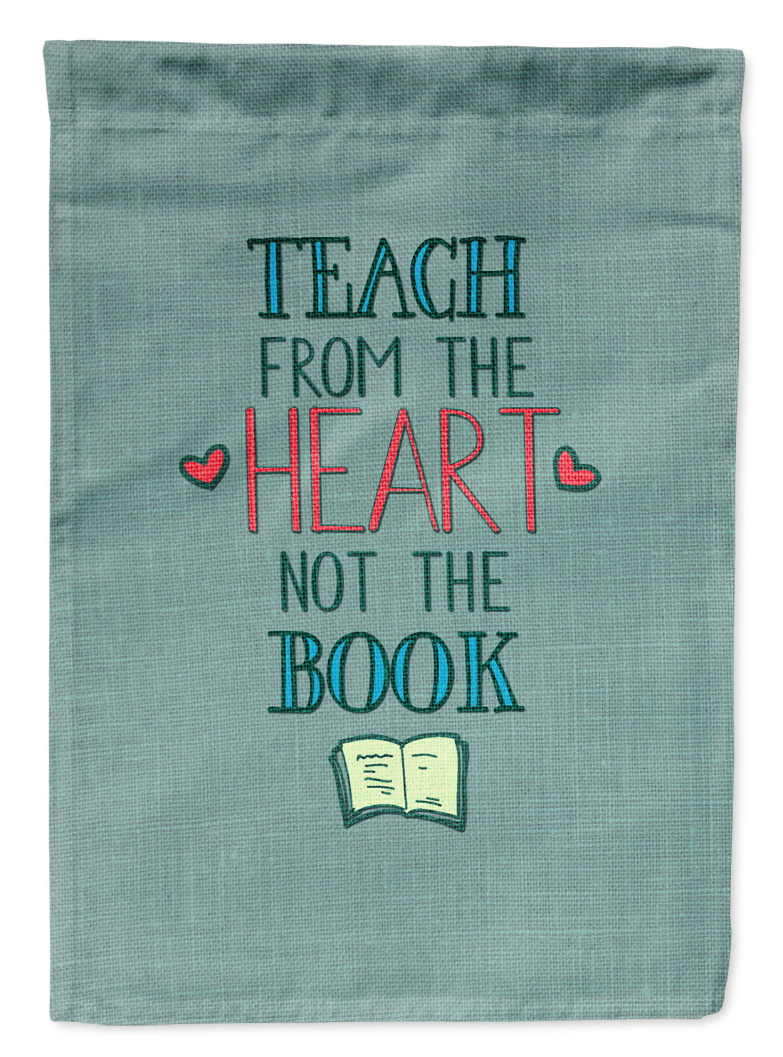 Teach from the Heart Teacher Flag Jardin Taille BB5476GF