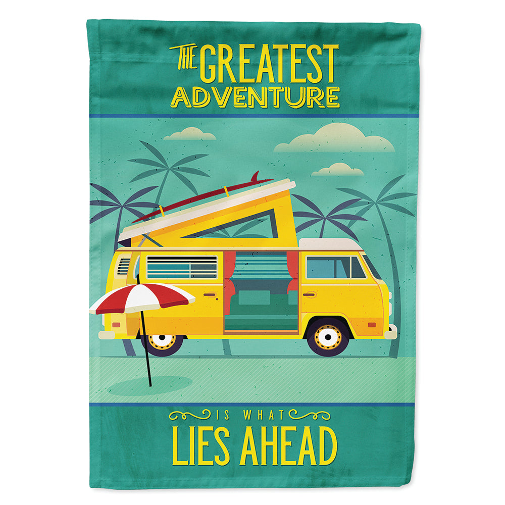 Greatest Adventure Camper Van Flag Canvas House Size BB5477CHF
