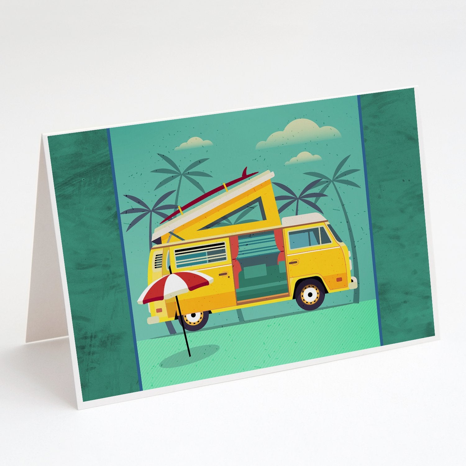 Buy this Greatest Adventure Camper Van Greeting Cards and Envelopes Pack of 8