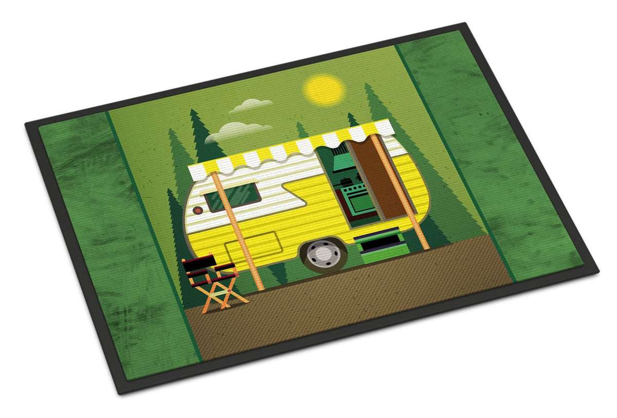 Greatest Adventure Retro Camper Indoor or Outdoor Mat 24x36 BB5478JMAT by Caroline&#39;s Treasures