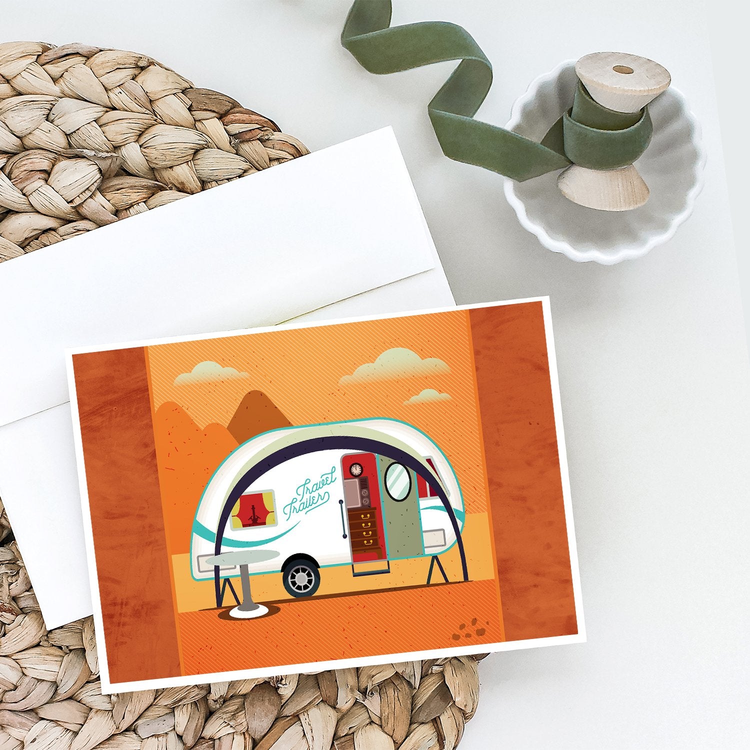 Greatest Adventure New Camper Greeting Cards and Envelopes Pack of 8 - the-store.com