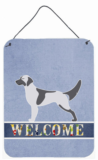 English Setter Welcome Wall or Door Hanging Prints BB5485DS1216