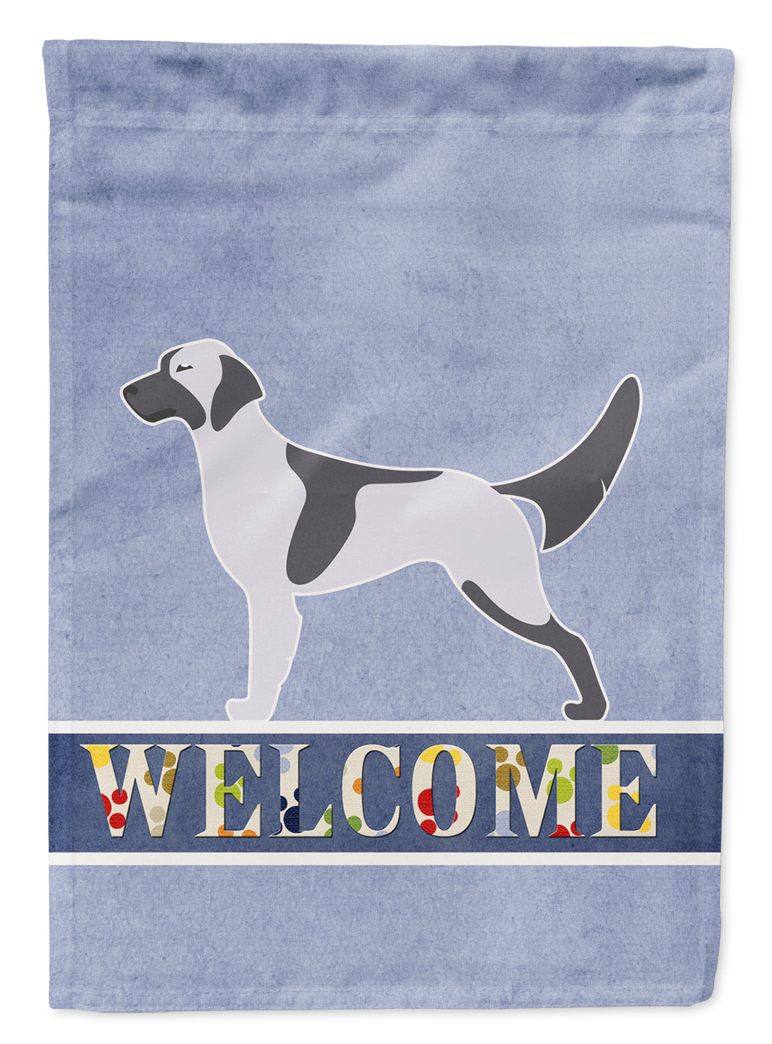 English Setter Welcome Flag Garden Size BB5485GF  the-store.com.