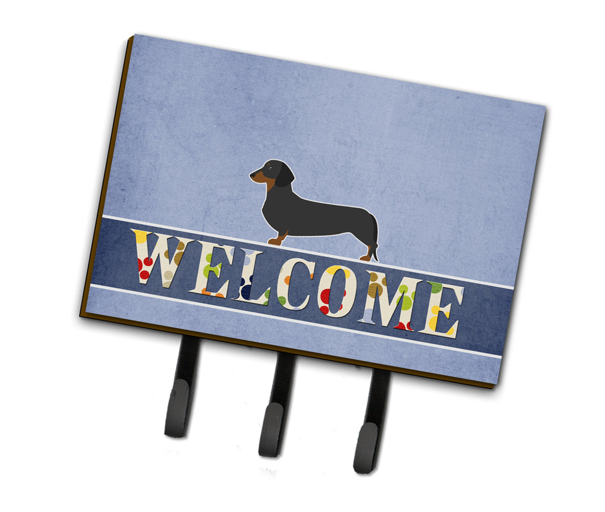 Dachshund Welcome Leash or Key Holder BB5486TH68  the-store.com.