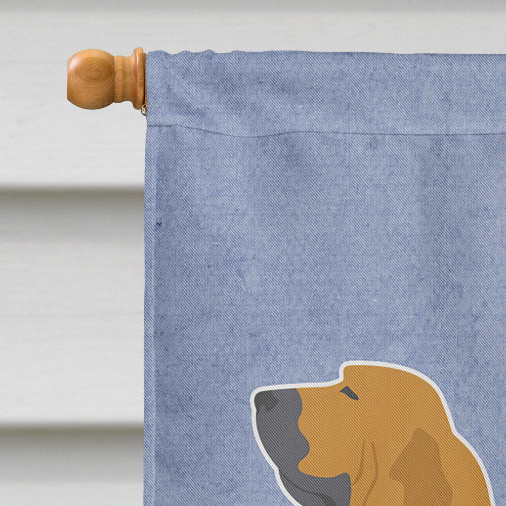 Bloodhound Welcome Flag Canvas House Size BB5488CHF  the-store.com.