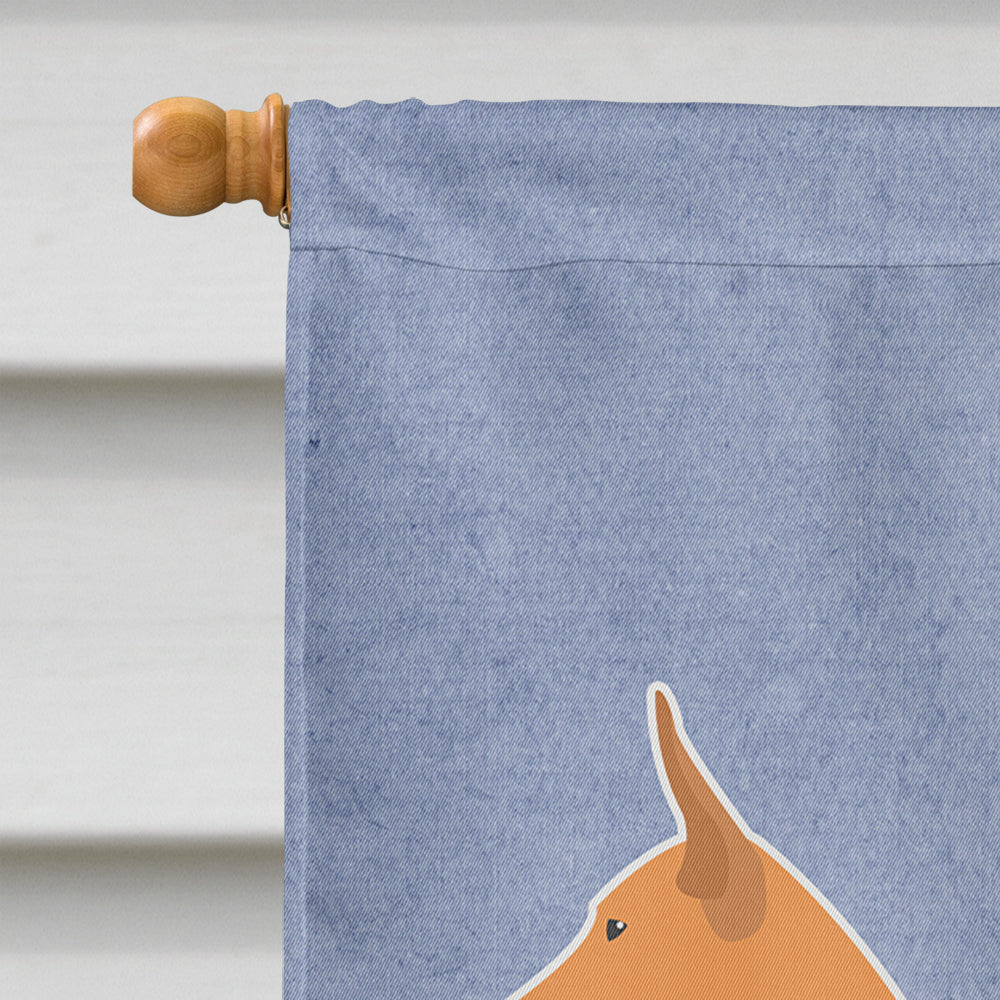 Pharaoh Hound Welcome Flag Canvas House Size BB5492CHF  the-store.com.