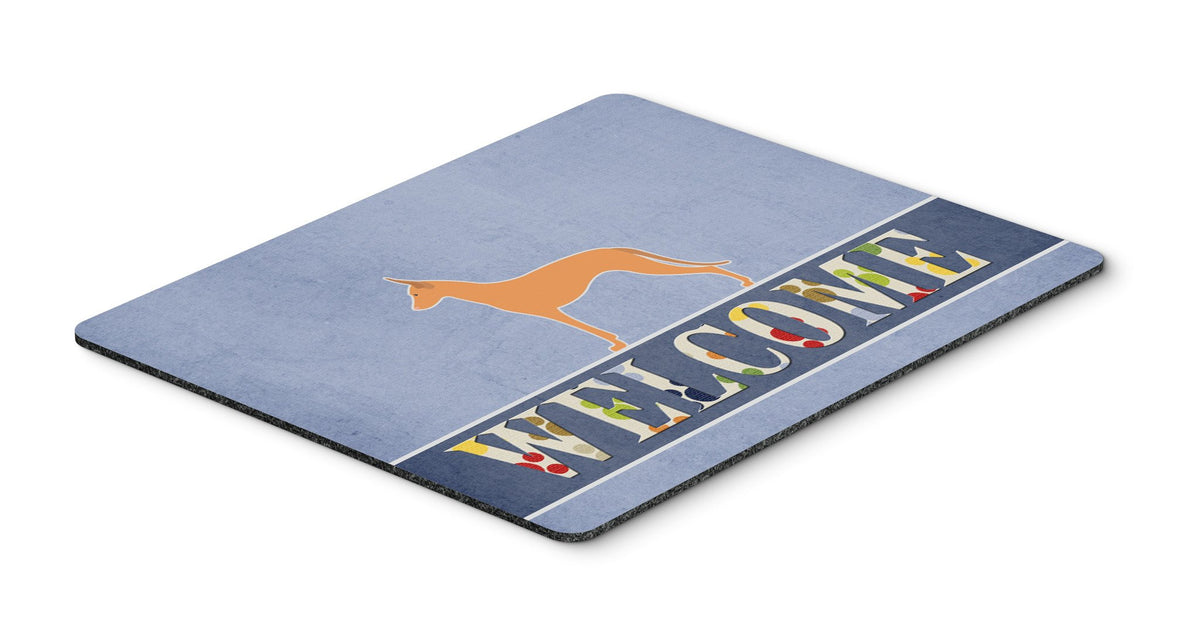 Pharaoh Hound Welcome Mouse Pad, Hot Pad or Trivet BB5492MP by Caroline&#39;s Treasures