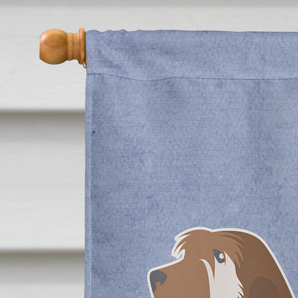 Grand Basset Griffon Vendeen Welcome Flag Canvas House Size BB5494CHF  the-store.com.