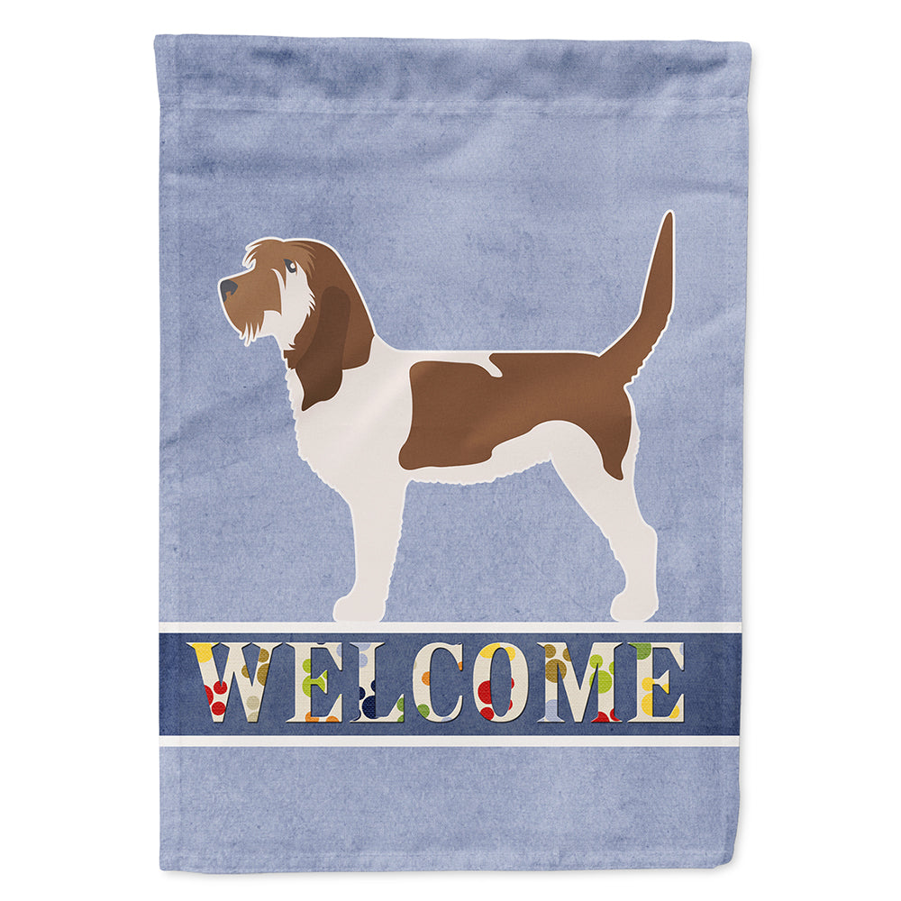 Grand Basset Griffon Vendeen Welcome Flag Canvas House Size BB5494CHF  the-store.com.