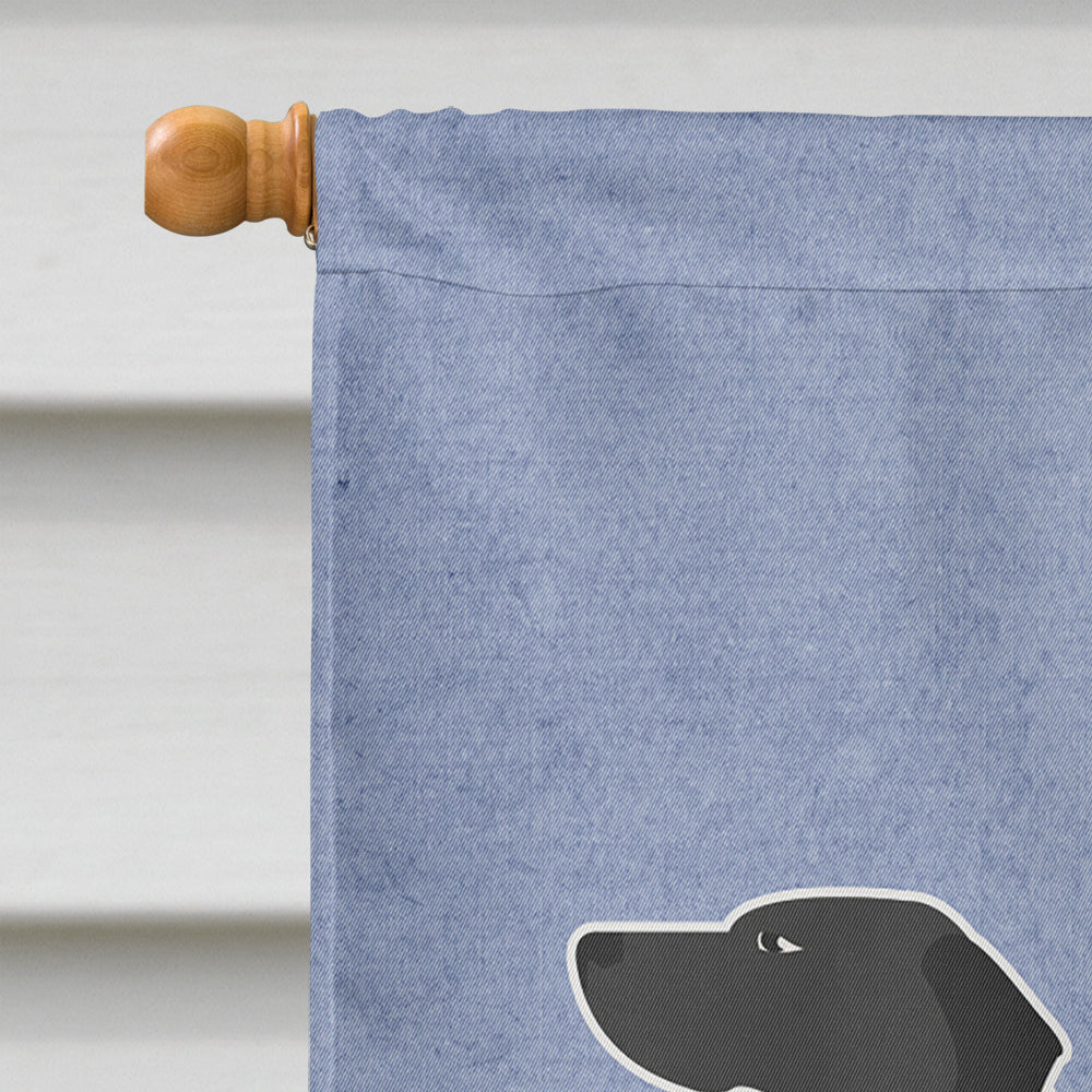 English Pointer Welcome Flag Canvas House Size BB5499CHF  the-store.com.
