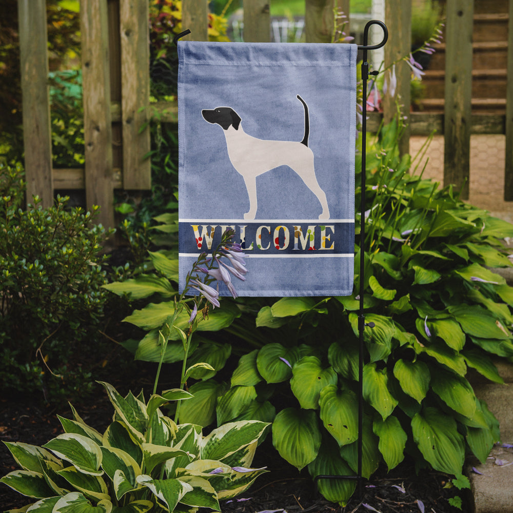 English Pointer Welcome Flag Garden Size BB5499GF  the-store.com.