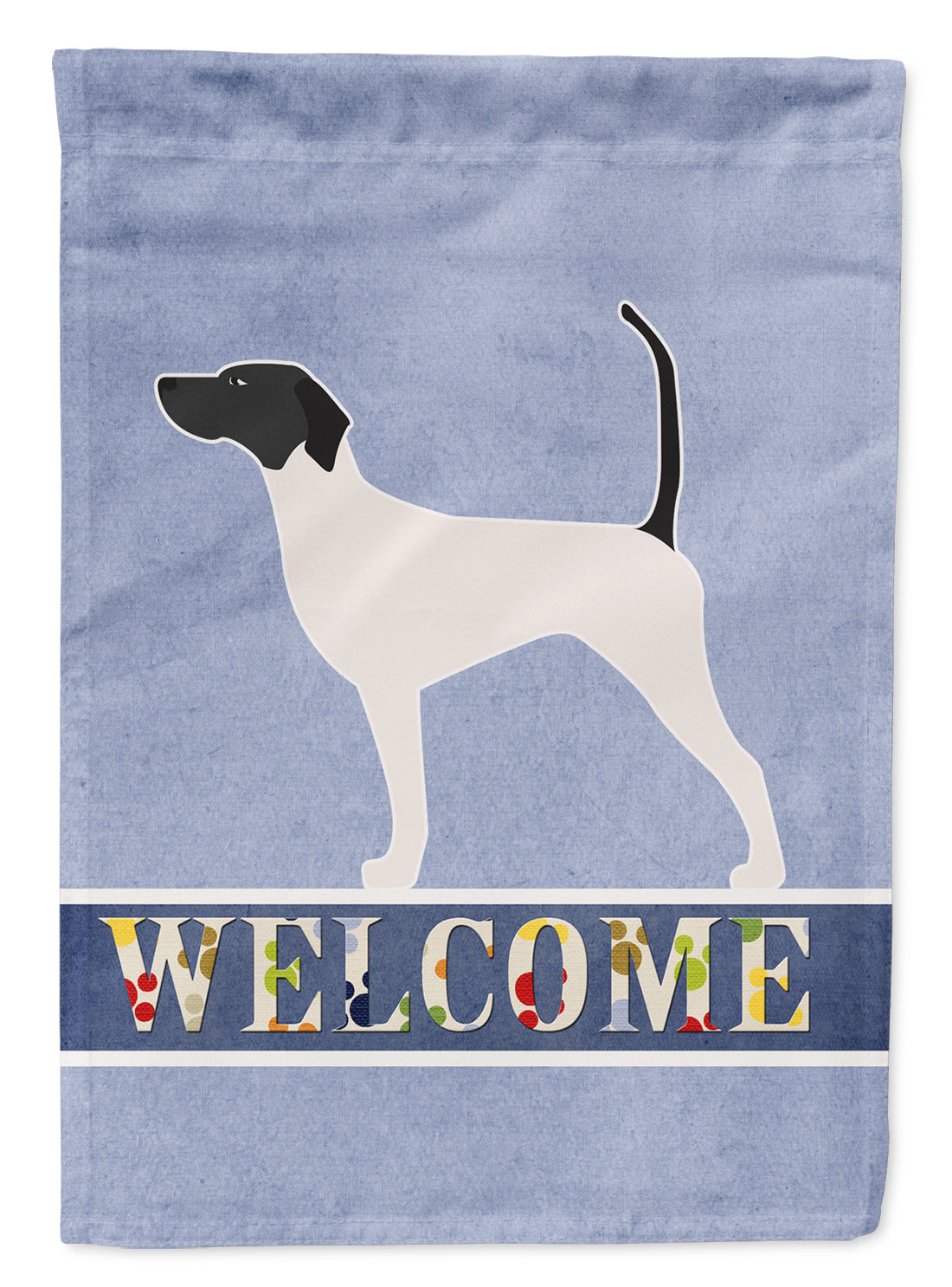 English Pointer Welcome Flag Garden Size BB5499GF  the-store.com.