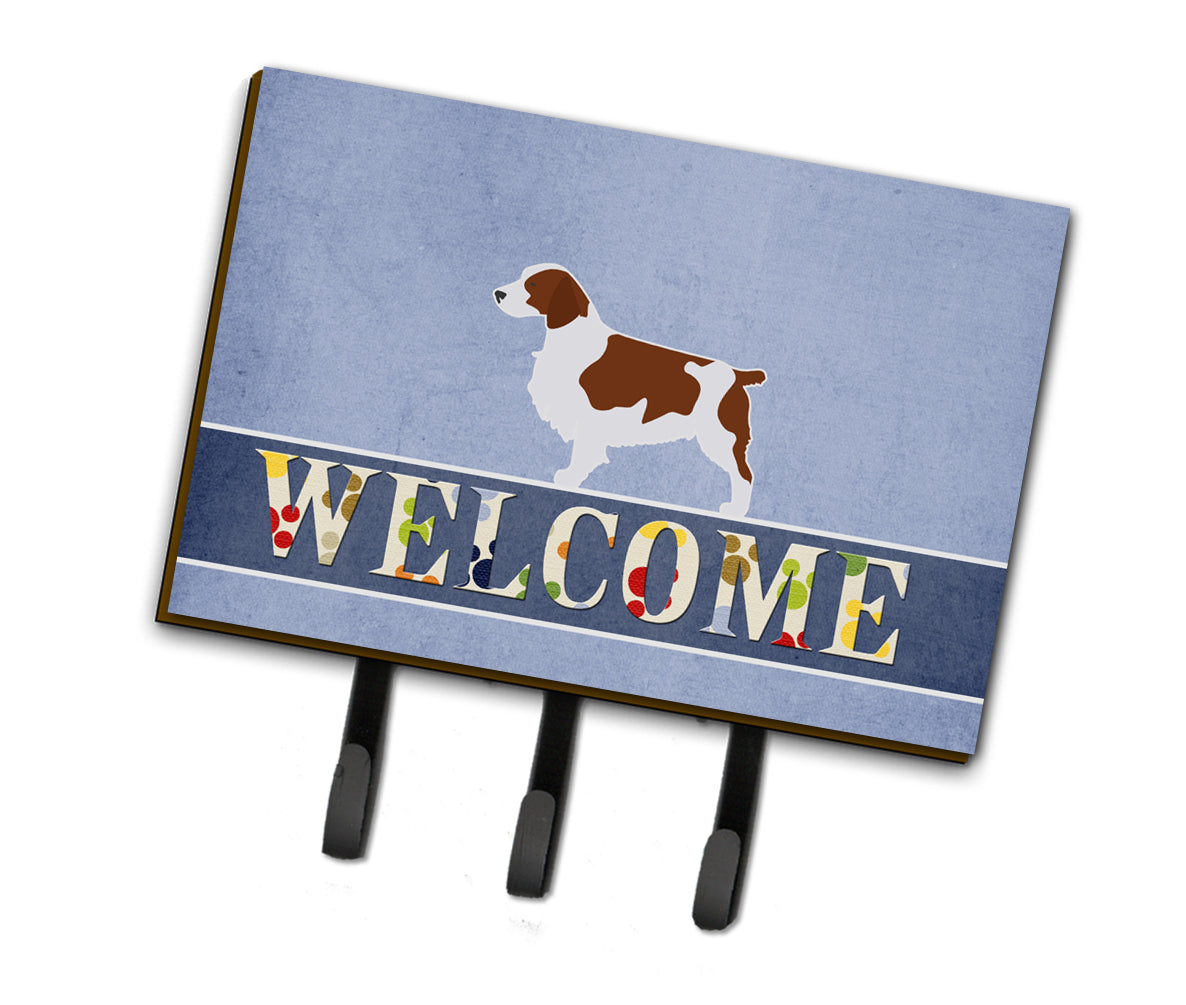 Welsh Springer Spaniel Welcome Leash or Key Holder BB5504TH68  the-store.com.