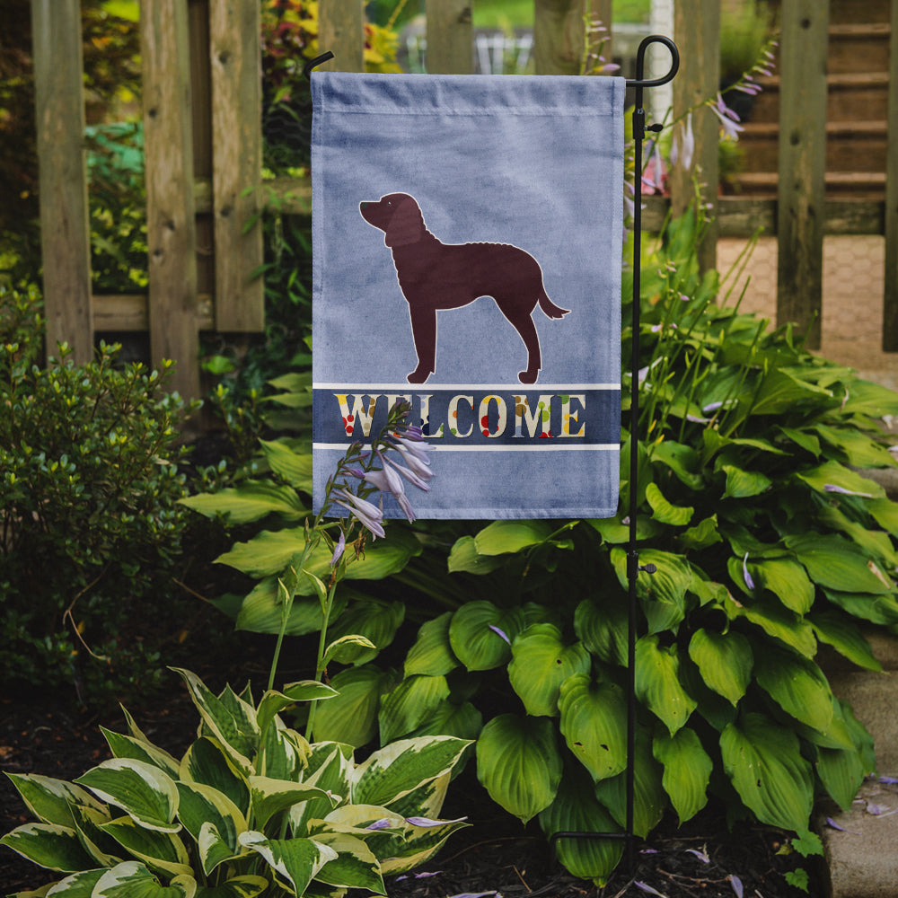 American Water Spaniel Welcome Flag Garden Size BB5505GF  the-store.com.