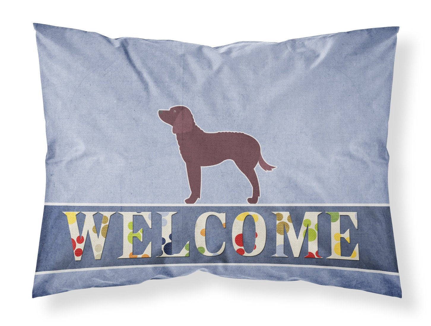 American Water Spaniel Welcome Fabric Standard Pillowcase BB5505PILLOWCASE by Caroline's Treasures
