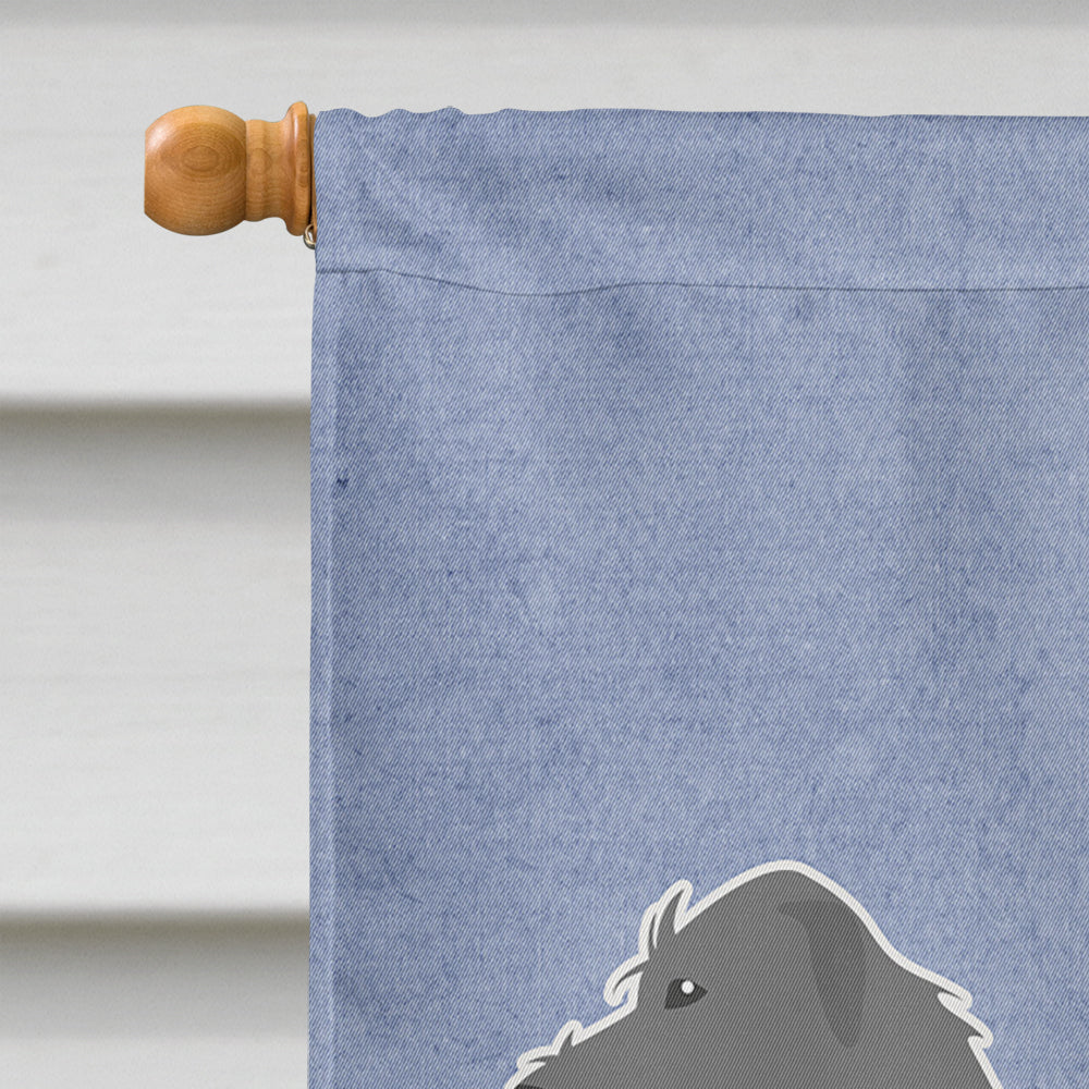 Irish Wolfhound Welcome Flag Canvas House Size BB5507CHF