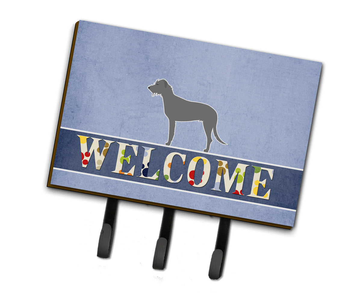 Irish Wolfhound Welcome Leash or Key Holder BB5507TH68