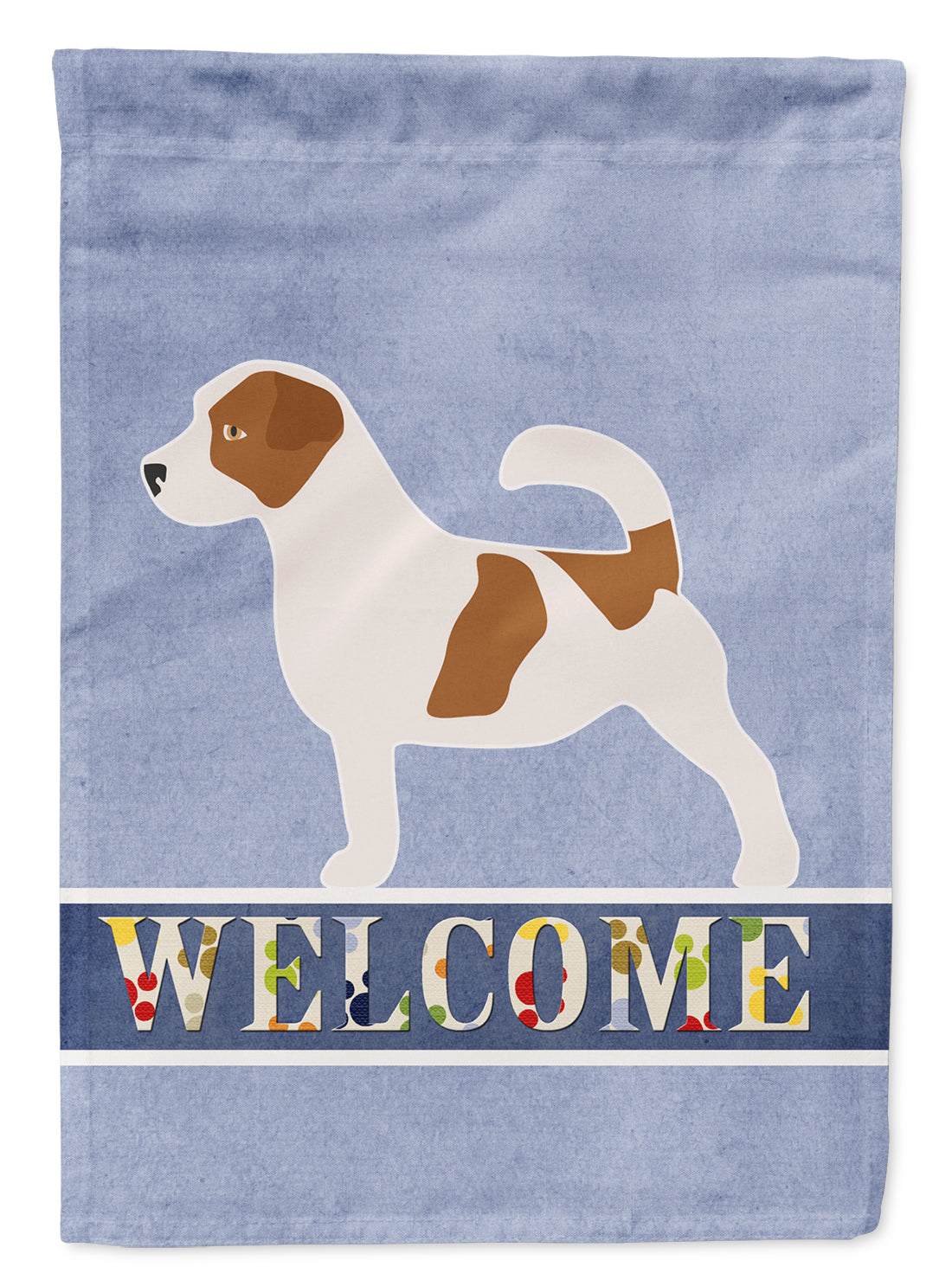 Jack Russell Terrier Welcome Flag Garden Size BB5511GF  the-store.com.