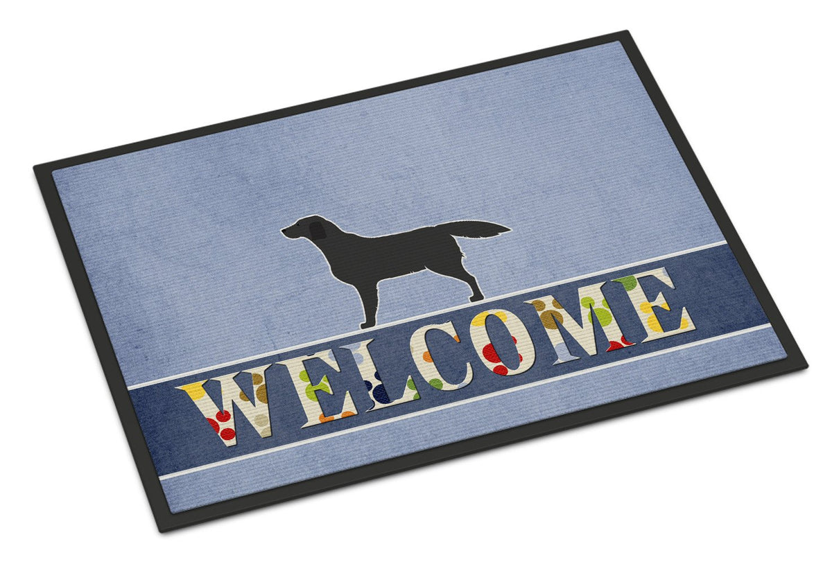 Black Labrador Retriever Welcome Indoor or Outdoor Mat 24x36 BB5512JMAT by Caroline&#39;s Treasures