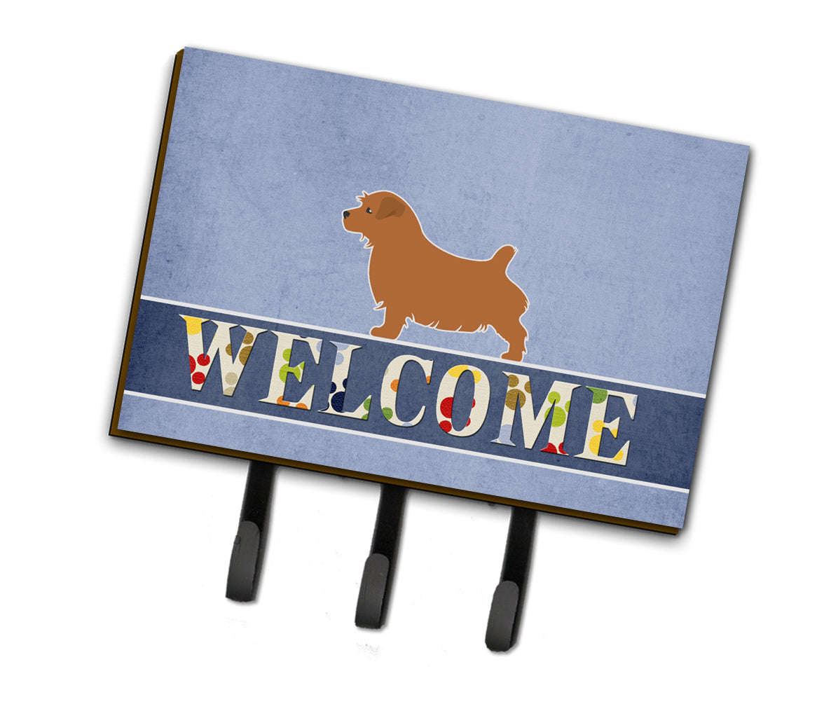 Norfolk Terrier Welcome Leash or Key Holder BB5513TH68  the-store.com.