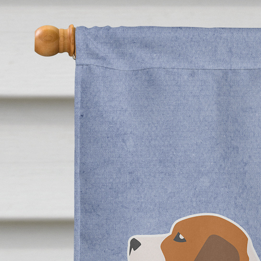 Beagle Welcome Flag Canvas House Size BB5514CHF  the-store.com.