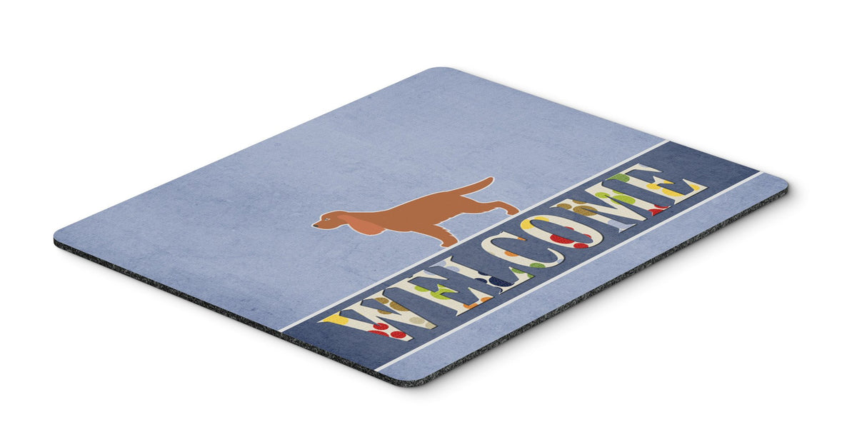 English Cocker Spaniel Welcome Mouse Pad, Hot Pad or Trivet BB5516MP by Caroline&#39;s Treasures