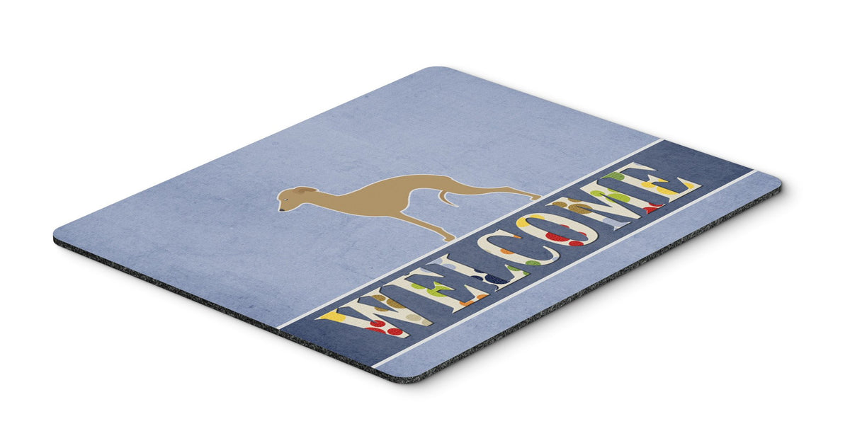 Italian Greyhound Welcome Mouse Pad, Hot Pad or Trivet BB5518MP by Caroline&#39;s Treasures