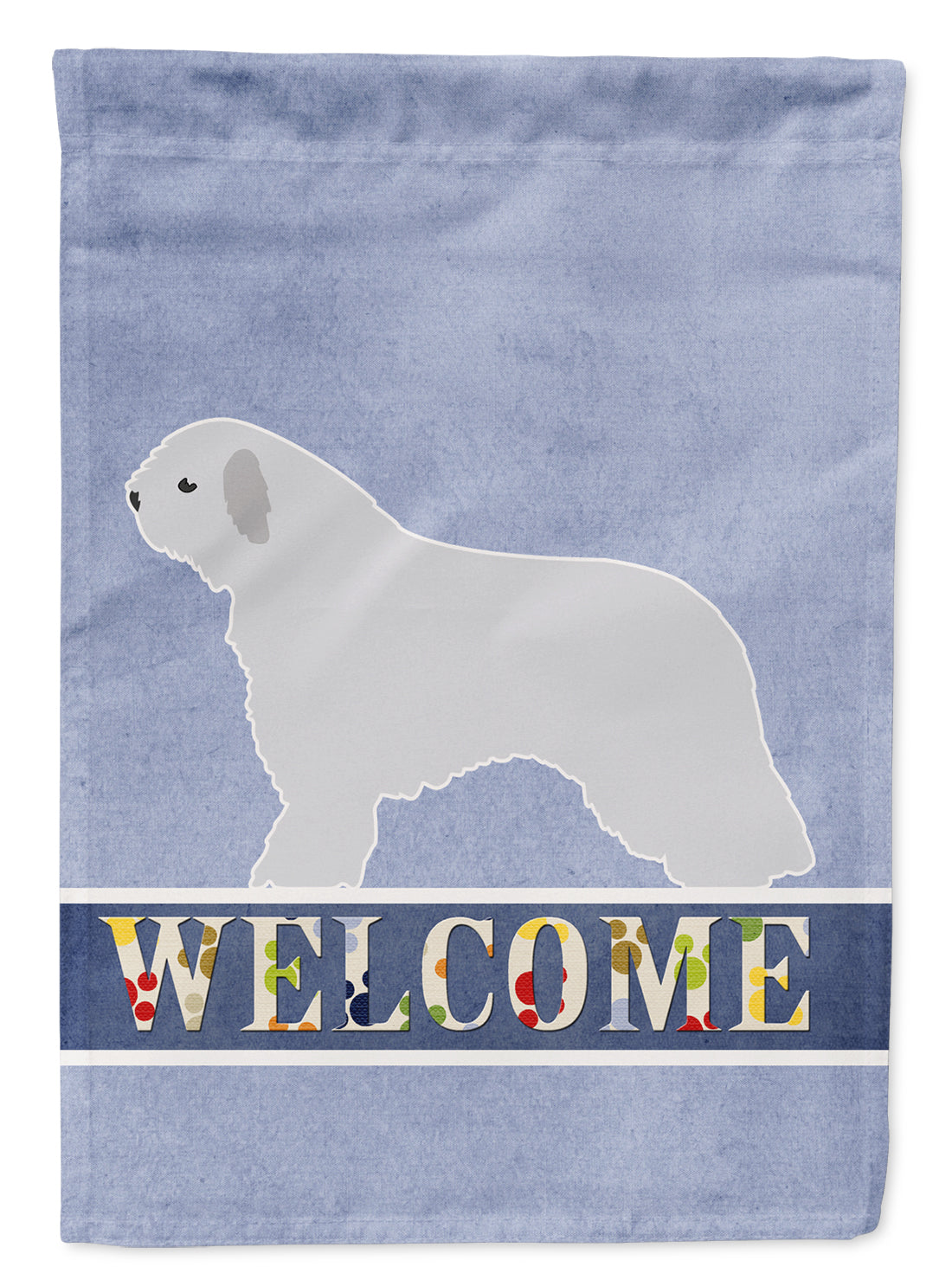 Spanish Water Dog Welcome Flag Garden Size BB5519GF  the-store.com.