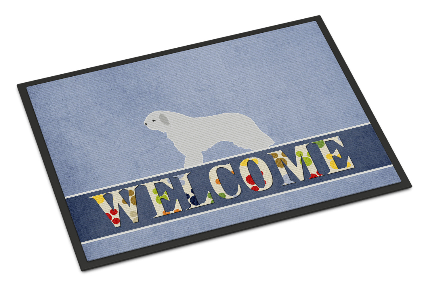 Spanish Water Dog Welcome Indoor or Outdoor Mat 18x27 BB5519MAT - the-store.com