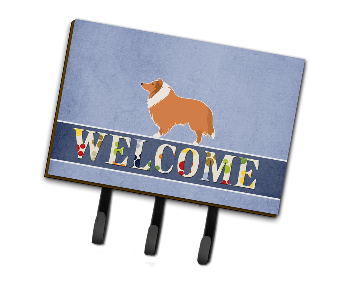 Collie Welcome Leash or Key Holder BB5520TH68