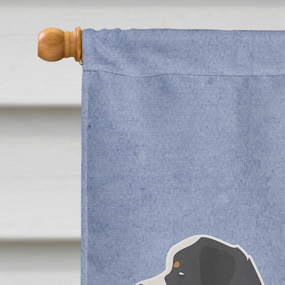 Bernese Mountain Dog Welcome Flag Canvas House Size BB5523CHF