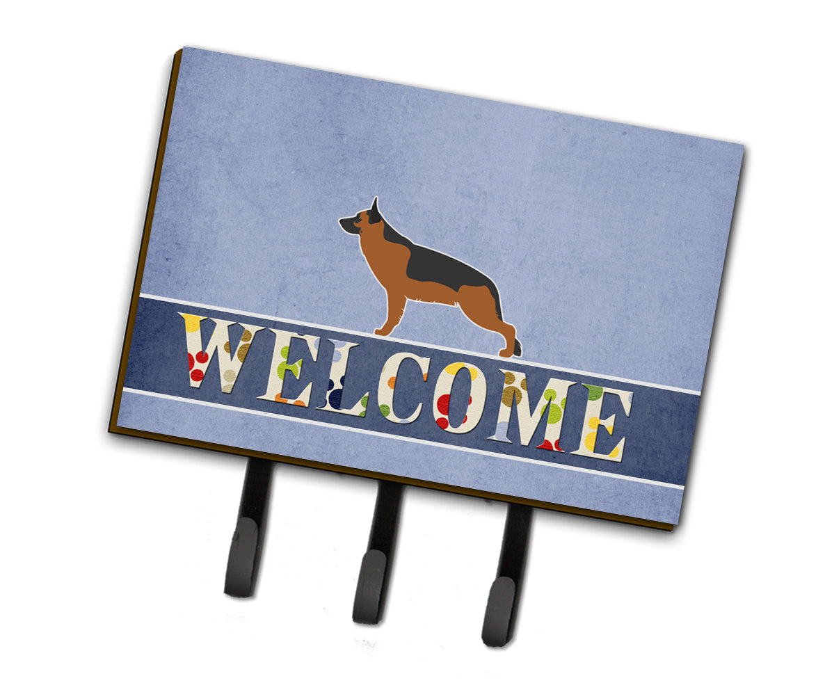 German Shepherd Welcome Leash or Key Holder BB5528TH68  the-store.com.