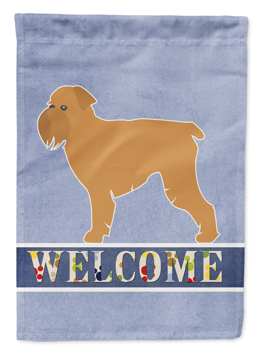 Brussels Griffon Welcome Flag Garden Size BB5544GF  the-store.com.