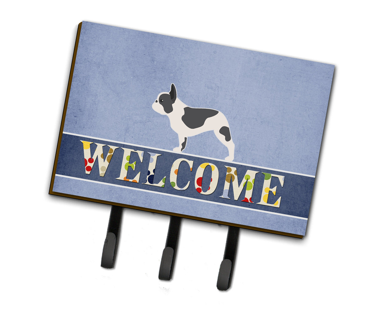 French Bulldog Welcome Leash or Key Holder BB5545TH68  the-store.com.